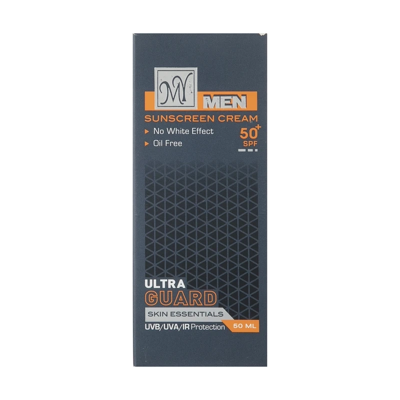 کرم ضدآفتاب مردانه بدون رنگ مای مدل Ultra Guard SPF50 حجم ۵۰ میلی‌لیتر