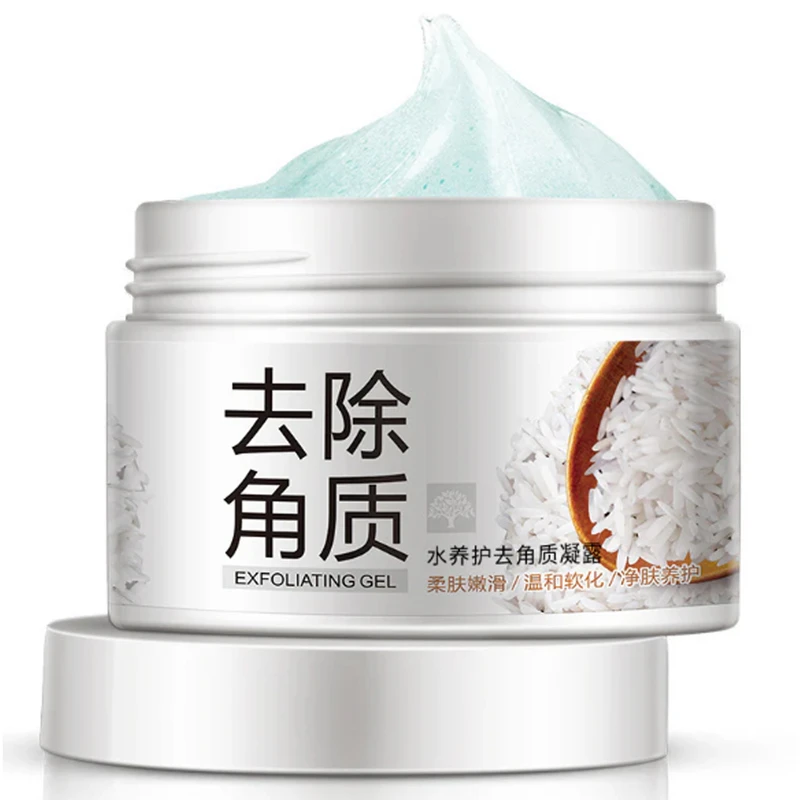 ژل اسکراب لایه‌بردار و روشن‌کننده برنج بایوآکوا (BIOAQUA) مناسب انواع پوست