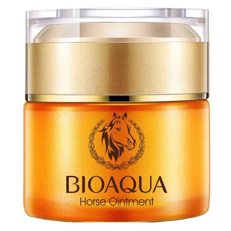 کرم روشن‌کننده، آبرسان و جوان‌ساز روغن اسب بایوآکوا (BIOAQUA) مناسب انواع پوست