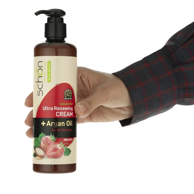 کرم مرطوب‌کننده شون مدل Shea Butter حجم ۳۰۰ میلی‌لیتر