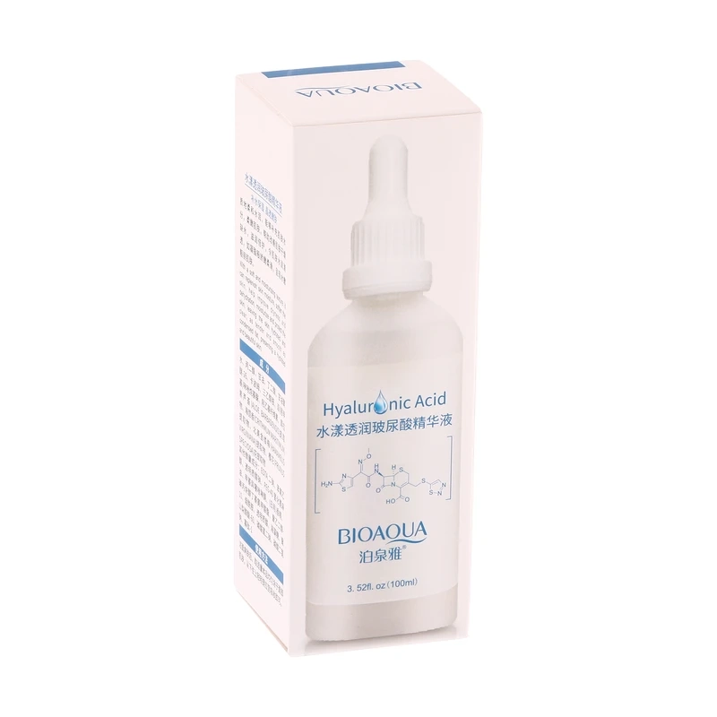 سرم آبرسان پوست بی آکوا مدل Hyaluronic Acid مناسب برای انواع پوست حجم ۱۰۰ میلی‌لیتر