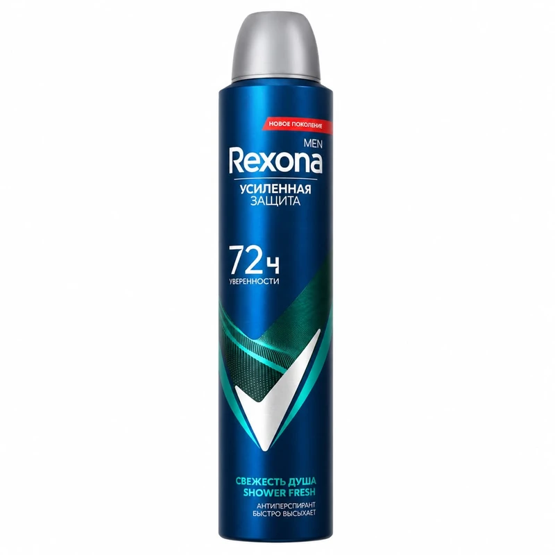 اسپری ضد تعریق مردانه رکسونا مدل Shower Fresh 72H حجم ۲۰۰ میلی‌لیتر