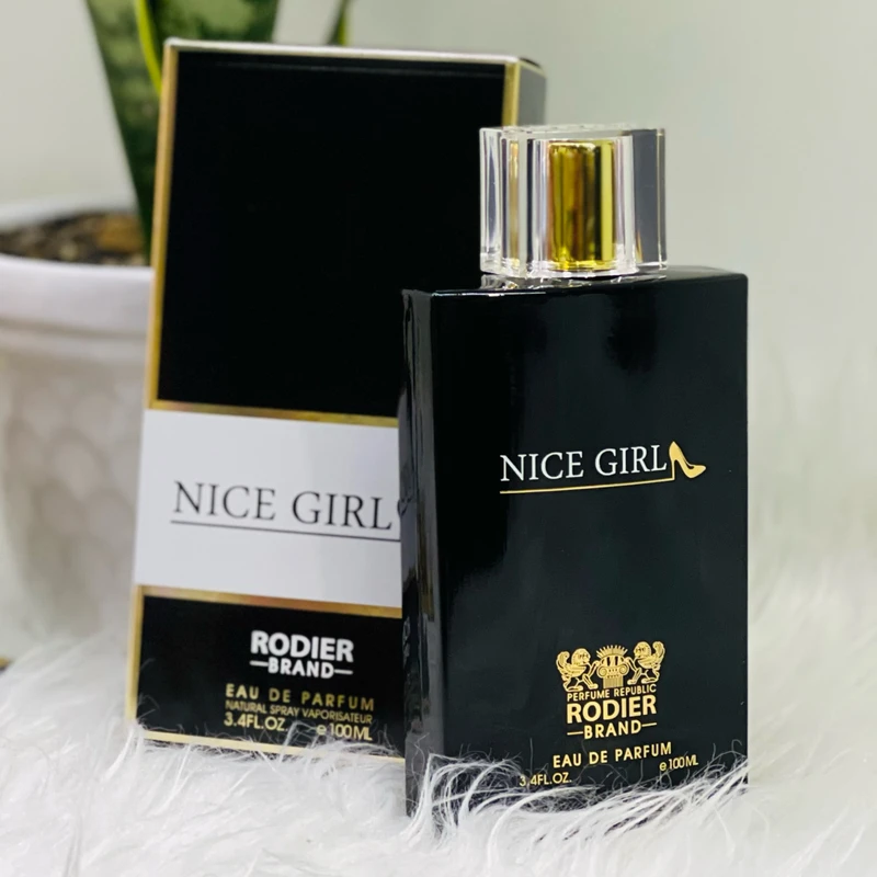 ادو پرفیوم زنانه رودیر مدل Nicee Girl با رایحه گرم و شیرین حجم ۱۰۰ میلی‌لیتر
