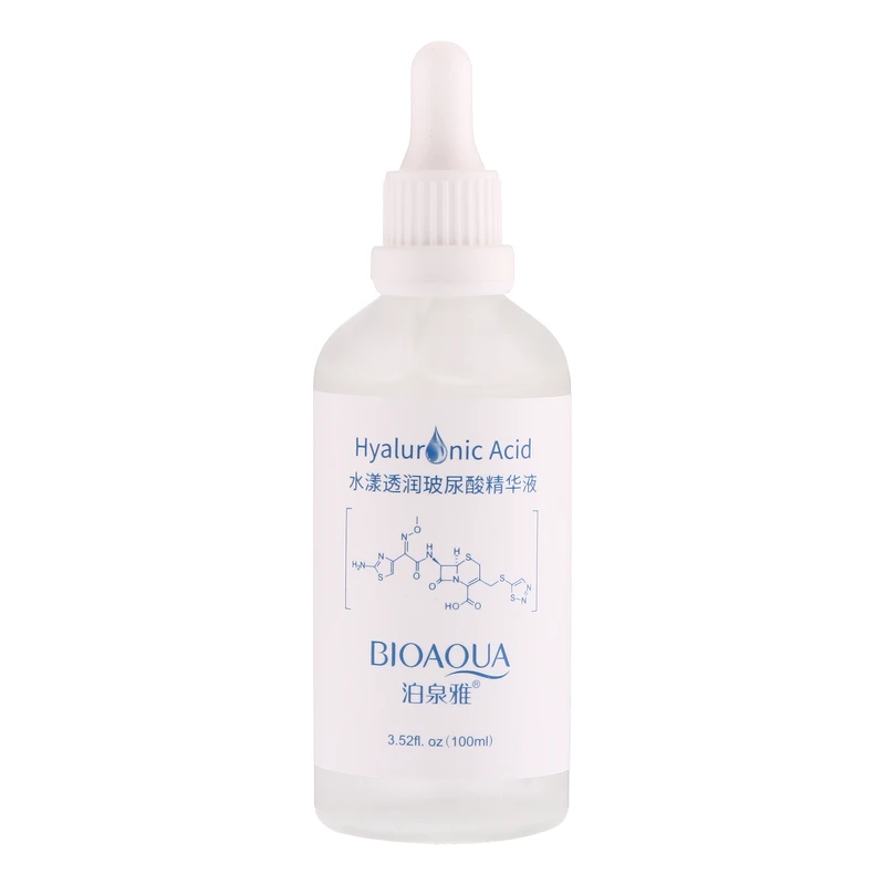 سرم آبرسان پوست بی آکوا مدل Hyaluronic Acid مناسب برای انواع پوست حجم ۱۰۰ میلی‌لیتر