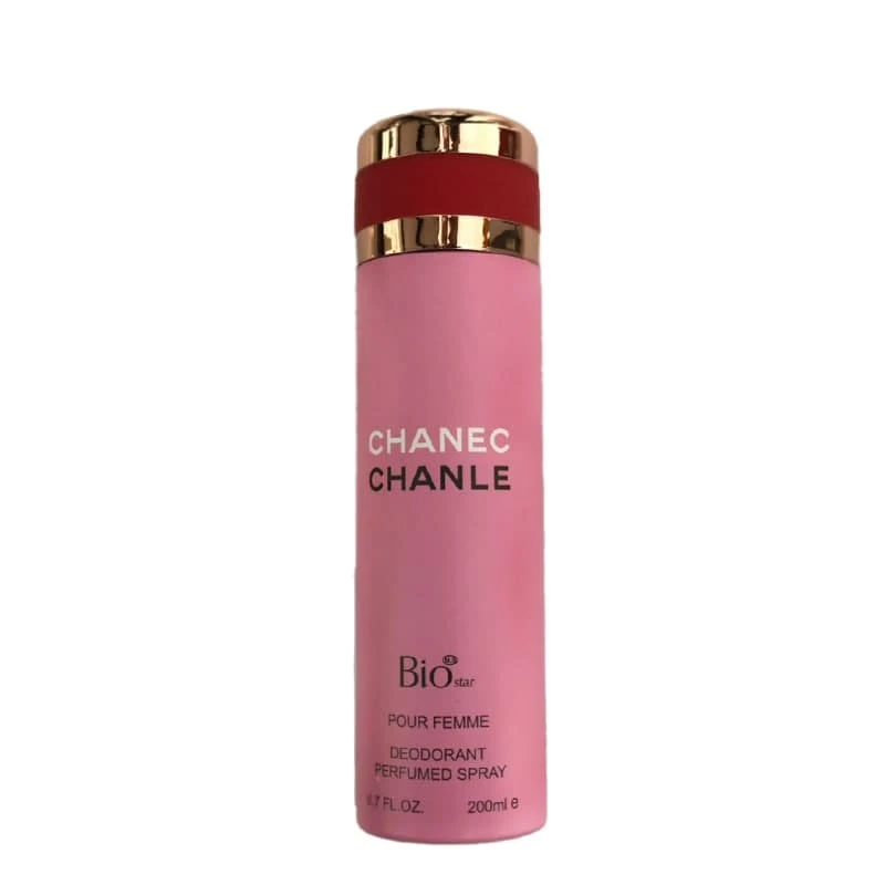 اسپری بدن زنانه بیو استار (Bio Star) مدل چنل (Chanel) حجم ۲۰۰ میلی‌لیتر