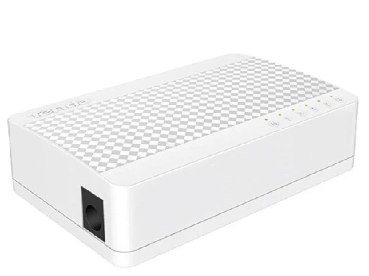 سوئیچ ۸ پورت تندا مدل S108 | غیرمدیریتی، ظرفیت سوئیچینگ ۱.۶ گیگابیت بر ثانیه و جدول MAC 2K