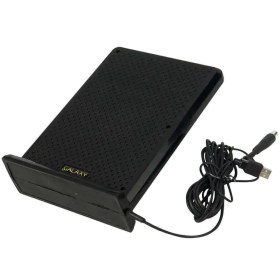 آنتن رومیزی فروزش مدل Galaxy-10m | تقویت‌کننده LNA، کابل کواکسیال ۱۰ متری و پشتیبانی از 4K