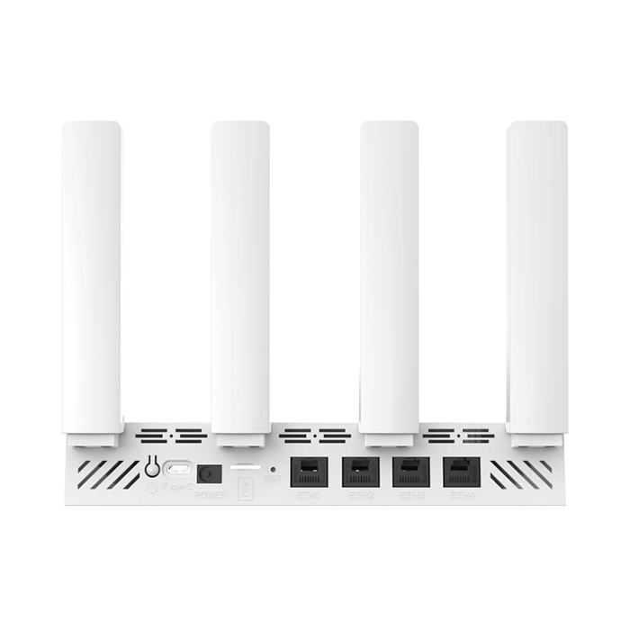 مودم روتر ۴G نزتک مدل 77UX400 | پشتیبانی از سیم‌کارت، Wi-Fi 6 و ۴ پورت شبکه
